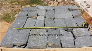 Irregular Cobble Stone,G654 Padang Dark Grey Granite Garden Stepping Pavements,Outdoor Landscaping Walkway Pavers,Exterior Cube Stone