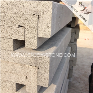Machine Cut / Sawn Finish Zhangpu Bluestone,China Grey Basalt,Gray Andesite Stone Swimming Pool Border Tile,Square Edge Pool Coping,Dropface Rebated Pool Tiles