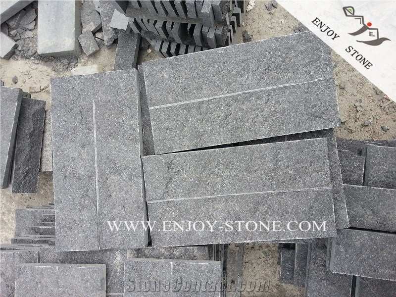 Natural Split Fujian Black Basalt,Split Black Basalt Wall Tile,G684 Black Pearl Basalt Wall Tiles,China Black Basalt Wall Cladding,G3518