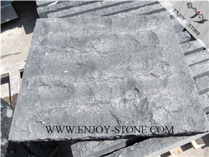 Natural Split G684 Fuding Black, Black Basalt, Black Pearl Basalt, Black Basalt, Natural Split Tile/Cut to Size,Flamed Slabs/Flooring/Walling/Pavers