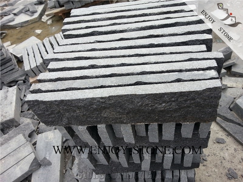 Natural Split G684 Fuding Black, Black Basalt, Black Pearl Basalt, Black Basalt, Natural Split Tile/Cut to Size,Flamed Slabs/Flooring/Walling/Pavers