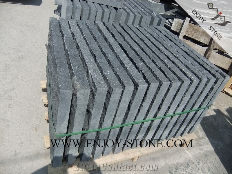 Natural Split G684 Fuding Black, Black Basalt, Black Pearl Basalt, Black Basalt, Natural Split Tile/Cut to Size,Flamed Slabs/Flooring/Walling/Pavers