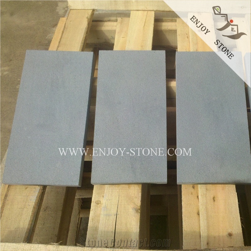 Sandblasted Finish Hainan Grey Basalt,Gray Andesite Stone Cut to Size Tiles,Slabs and Pavers,Basalt Pattern,Basalt Wall Covering Tiles