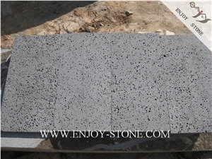 Sawn Tiles Stone Lava Stone/ Gray Basalt China/Basalto/Grey Basalt/Andesite/Lava Stone Sawn Tiles/Slabs/Walling/Flooring/Cladding