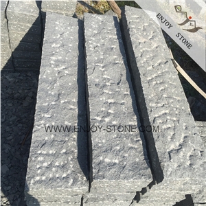 Split Finish Gray Granite,G654 Padang Dark,Grey Granite Cobblestone,Granite Paving Stone,Split Face Granite Cobble Stone,Cube Stone