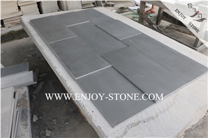 Stacked Basalt Stone Veneer,China Grey Basalt Honed Finish Culture Stone,Wall Cladding,Flexible Stone Veneer