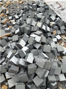 Zhangpu Black Basalt Paving Stone,All Natural Split Black Basalt Cobble Stone,Exterior Pattern,Patio Pavers
