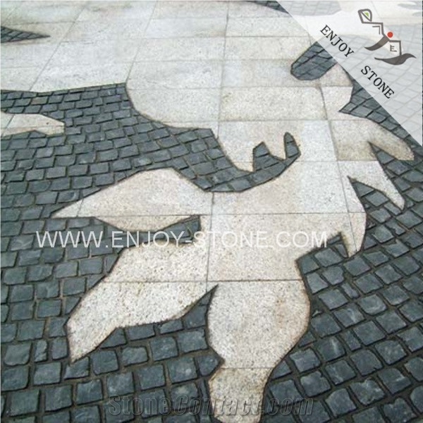 Zhangpu Black Basalt Quarry & Factory Owner,Black Driveway Paving Stone,Black Absolute Basalt Cube Stone,Garden Stepping Pavements