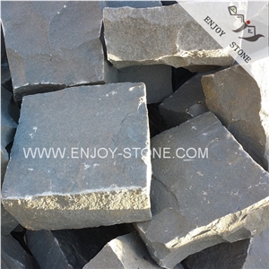 Zhangpu Black Basalt Quarry & Factory Owner,Natural Split Black Absolute Basalt Pavers,Black Basalt Driveway Paving Stone,Exterior Pattern
