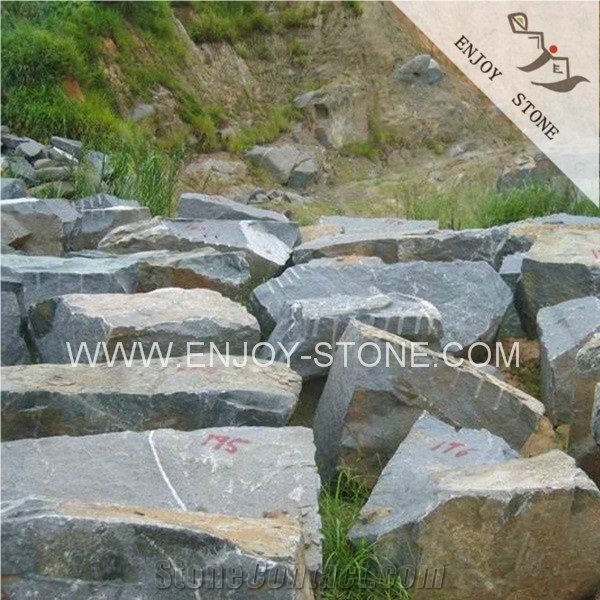 Zhangpu Dark Green G612 Olive Green Granite Stone,Cubes for Landscaping and Garden,Side Stone,Granite Block,Rock Stone for Sale