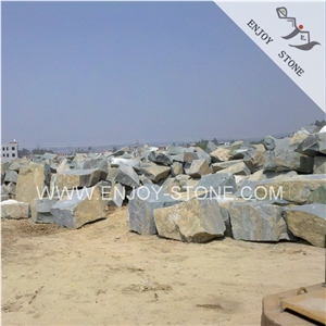 Zhangpu Dark Green G612 Olive Green Granite Stone,Cubes for Landscaping and Garden,Side Stone,Granite Block,Rock Stone for Sale