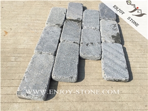 Zhangpu Grey Basalt Floor Covering,Chinese Basalt Brick,Basalto Courtyard Paver,Zhangpu Grey Basalt Cobble Stone