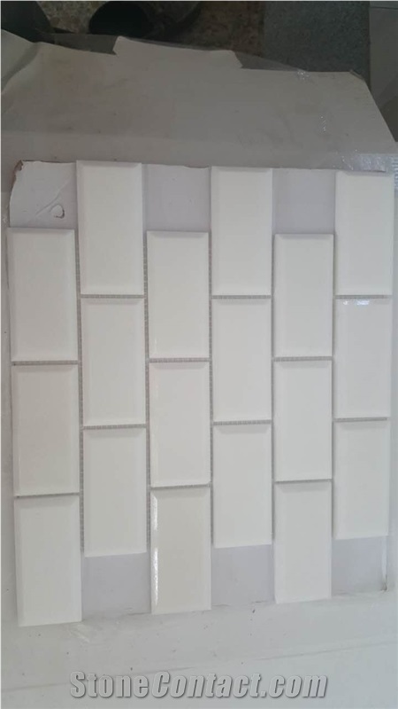 Ariston White Marble Mosaic, Jazz White Marble Mosaic, Carrara White Marble Mosaic, White Mosaic