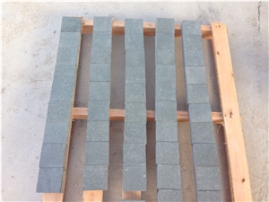 Green Granite, Granite Cobble Stone, Cube Stone, Flooring Tiles, Paverstone