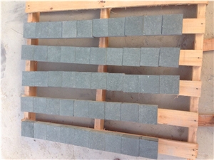 Green Granite, Granite Cobble Stone, Cube Stone, Flooring Tiles, Paverstone