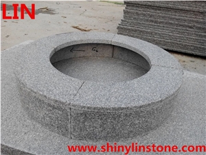 Royal Grey Shandong Granite, Grey Granite Flower Pots