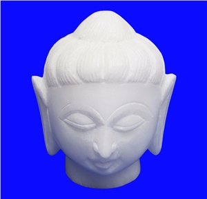 Marble Buddha Statue, White Marble Statues