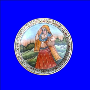 Marble Golden Plates