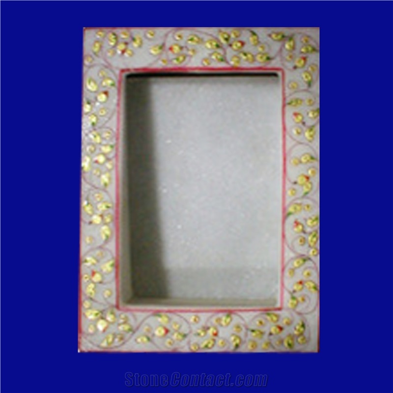 Marble Inlay Photo Frames