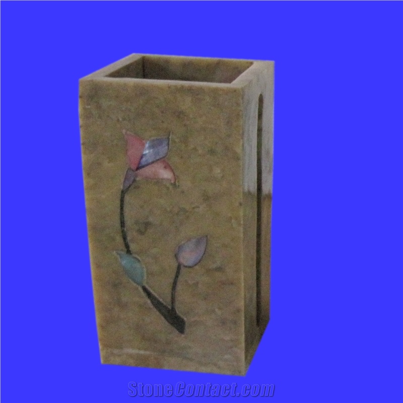 Soapstone Pen Holder