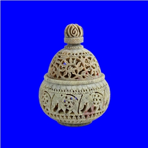 Soapstone Pot Puri Boxes