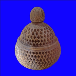 Soapstone Pot Puri Boxes