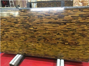 Tiger Eye Semiprecious Stone, Yellow Gemstone Slabs