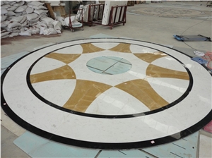 Beautiful Round Marble Mosaic Floor Medallions Beautiful Round Marble Mosaic Floor Medallions