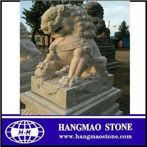 Beige Marble Sculpture & Statue, Animal Sculptures, Garden Sculptures