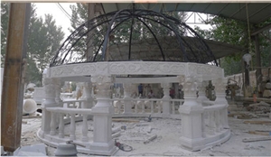 Cheap White Outdoor Marble Gazebo