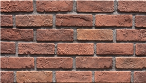 Dark Grey Artificial Stone Veneer Cement Brick Stacked Stone