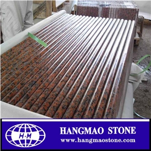 Granite Stair Treads ,Maple Leaf Red Granite Stair Steps