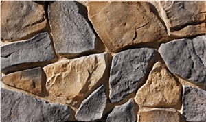 Irregular Shape Art Series Cement Artificial Stone Wall Panels