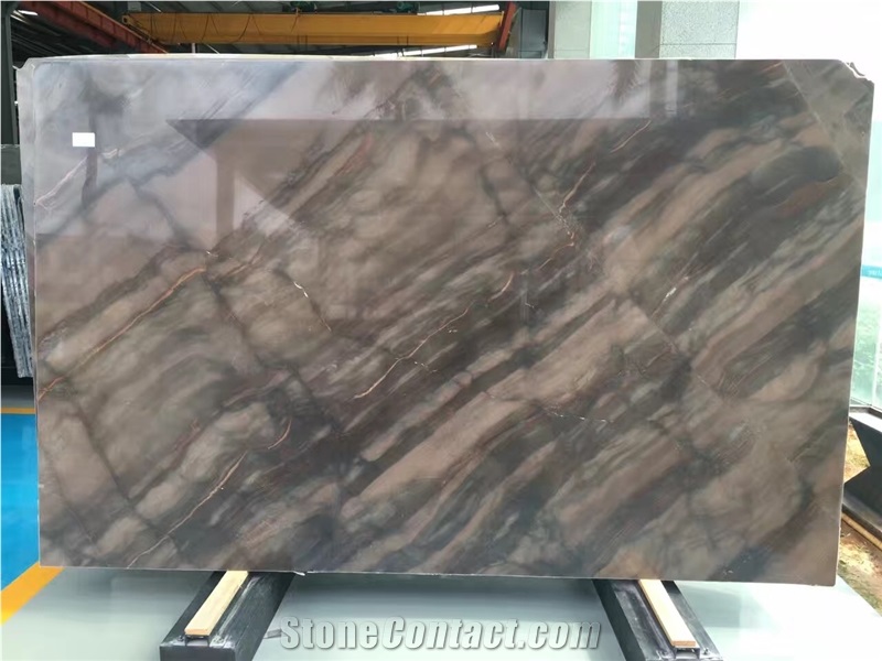 Duetto Quartzite Slabs & Tiles, Brazil Brown Quartzite