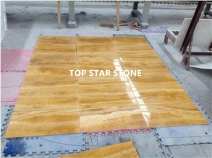 Yellow Color Travertine Persian Gold Traverino Tile