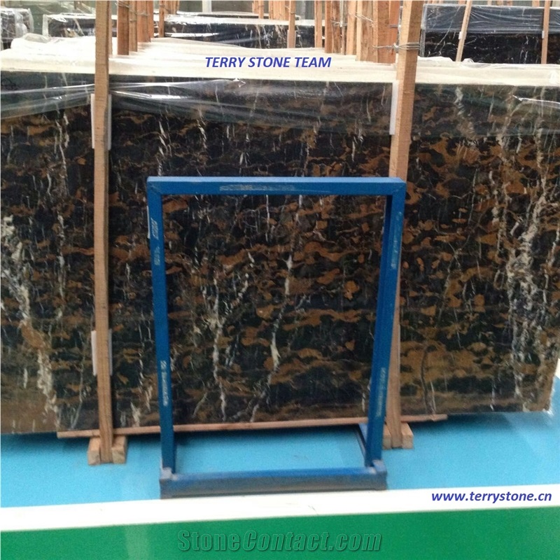 Black and Gold Marble Slabs & Tiles, Pakistan Black Portoro Marble,Pakistan Nero Portoro Marble Slabs