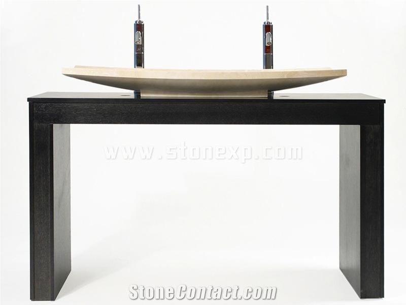 Grey Marble Stone Sink & Basin, Round Oval Shape Bowls for Bathroom, Inside or Outside, High Quality Natural Stone Basin