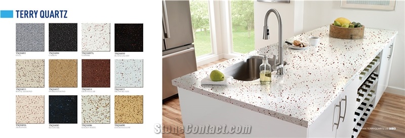 Modern Quartz Stone Kitchen Countertops/Custom Countertops/Close Caesarstone Quartz Countertop/Quartz Kitchentop/Kitchen Top/Kithcen Bar Top/Artificial Stone Countertop