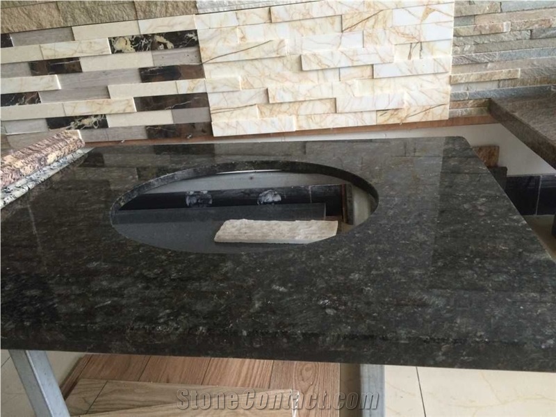 Natural Granite Vanity Top with Single Sink Hole, Different Colors for Your Choose, Good Quality Bathroom Top on Sales from China