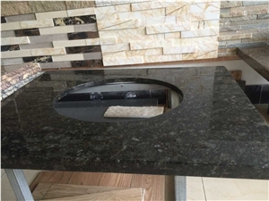 Natural Granite Vanity Top with Single Sink Hole, Different Colors for Your Choose, Good Quality Bathroom Top on Sales from China
