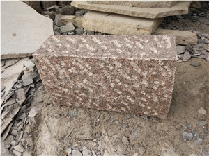 Red Granite Kerbstone,G354 Kerbstone,Qilu Red Kerbs