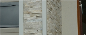 Beige Quartzite,Cream White Quartzite,Chinese Cream White Quartzite Culture Stone