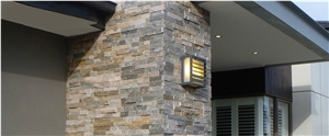 Beige Slate,014,Cultured Stone,Wall Cladding,Ledge Stone,Thin Stone Veneer
