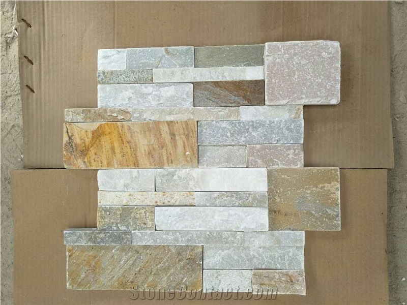 Beige Slate,Chinese Wall Decor,Stone Wall Cladding,Pool Waterfall,Cheap Chinese Wall Stone Panel,Thin Stone Veneer