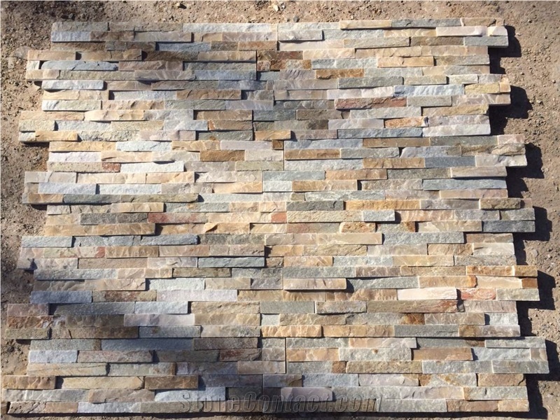 Beige Slate,Wall Decor,Chinese Cultured Stone,Wall Cladding,Ledge Sone,Loose Stone