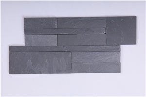 Black Slate,Wall Cladding,Wall Decor,Stone Feature Wall,Ledge Stone