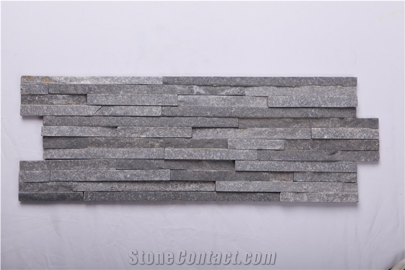 Blue Quartzite, Chinese Cultured Stone, Wall Cladding, Wall Decor, Thin Stone Veneer