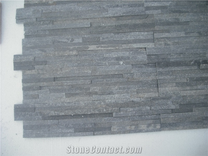 Blue Quartzite, Chinese Cultured Stone, Wall Cladding, Wall Decor, Thin Stone Veneer