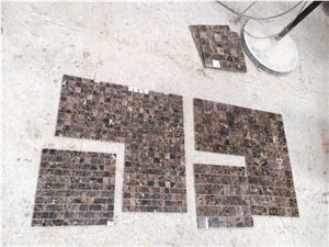 Chinese Dark Emperador Marble Mosaic for Wall,Floor,Bathroom Chinese Dark Emperador Marble Mosaic for Wall,Floor,Bathroom