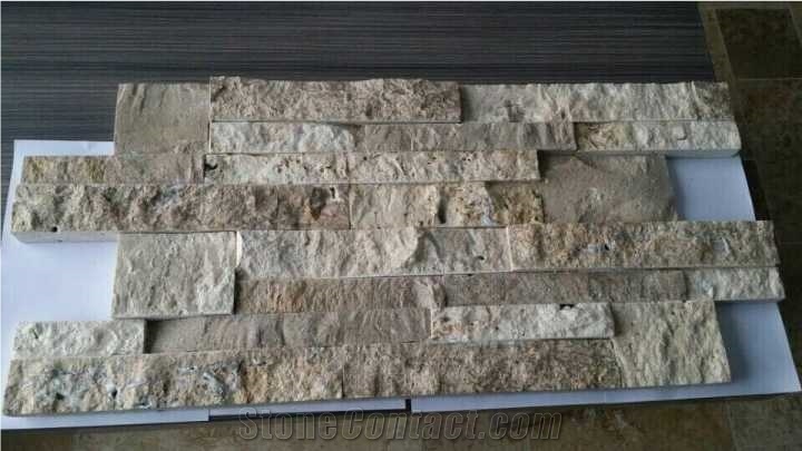 Coffee Travertine/Yellow Travertine/Coffee Travertine Culture Stone/Coffee Travertine Culture Stone/Coffee Travertine Panels/Coffee Travertine Ledgestone